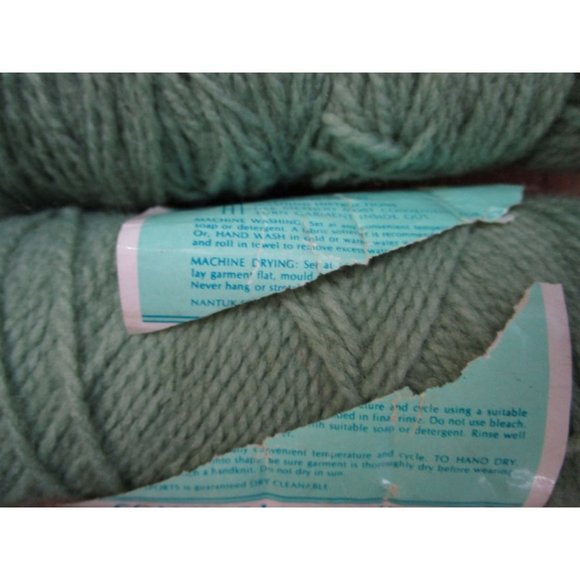 Vintage Columbia Minerva Nantuk Sports Yarn Orlon Acrylic Surf 6022 Two Full - Picture 5 of 10